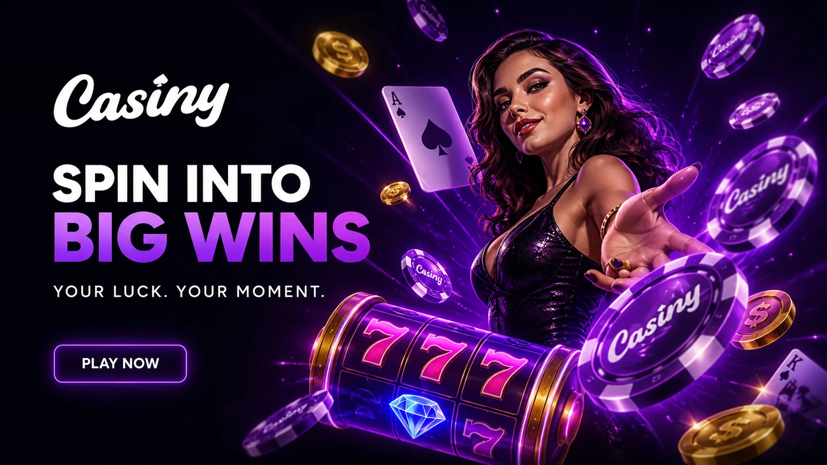 Casiny Casino Australia big wins bonus banner