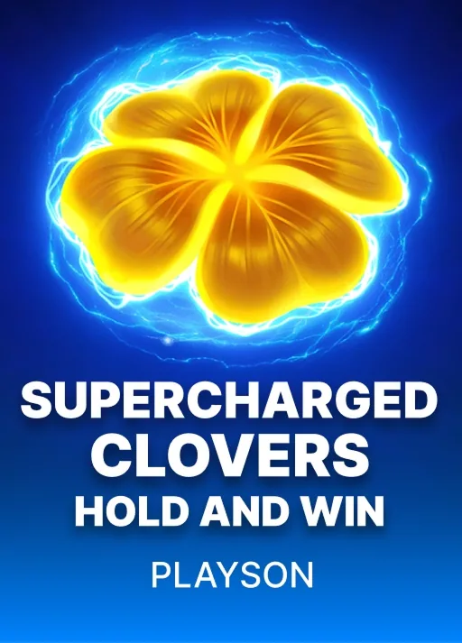 Supercharged Clovers Hold and Win slot game thumbnail at Casiny Australia